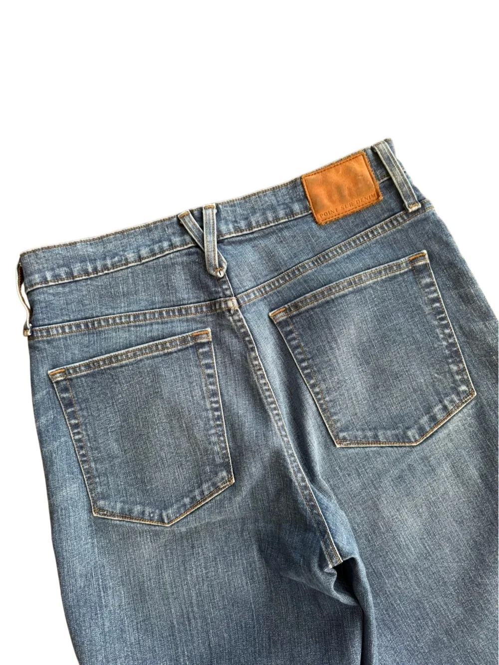 Point Sur J. Crew Wide Leg Crop Jean 30